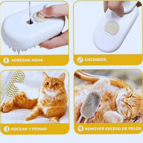 Cepillo Smart para Mascotas 3 en 1